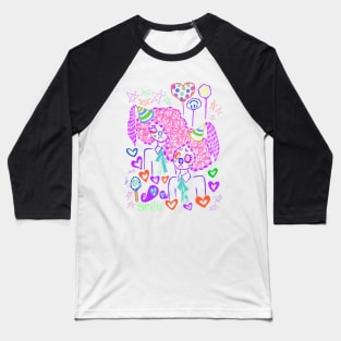 Princess Clowns Baseball T-Shirt